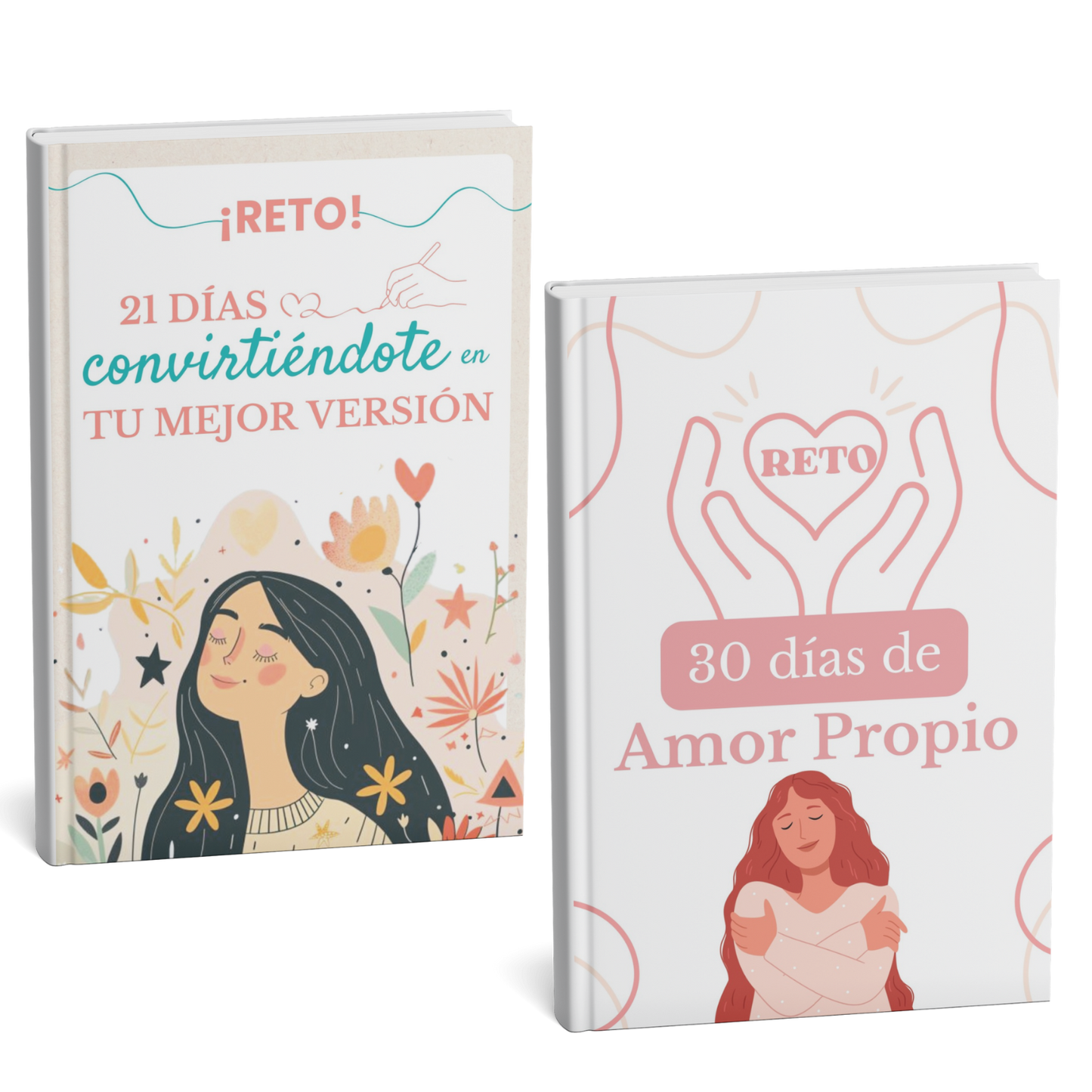 Pack Libérate del Estancamiento: 21 Días Convirtiéndote en tu Mejor Versión + Reto 30 Días de Amor Propio